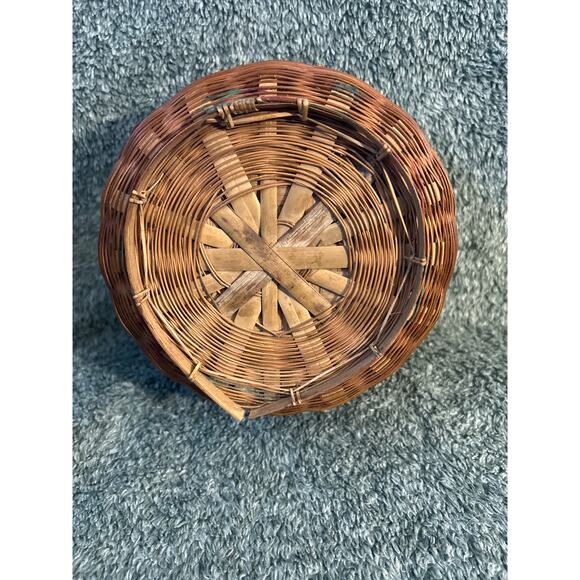 Original Chinese Tea Basket Circa Early 1900s - Picture 10 of 10